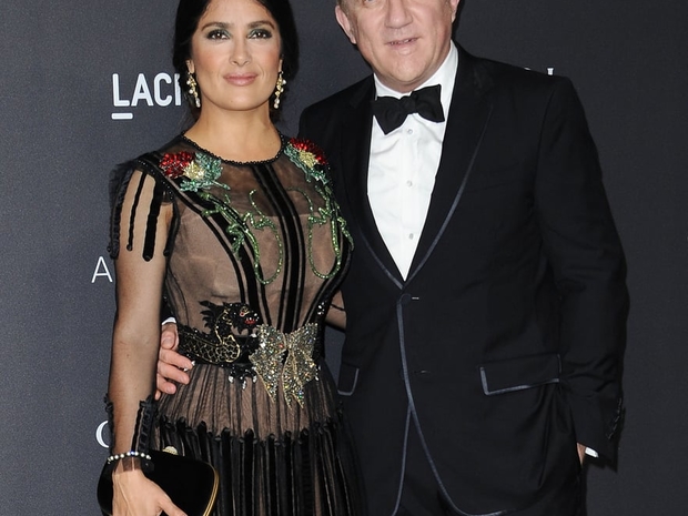 And her husband François Henri Pinault